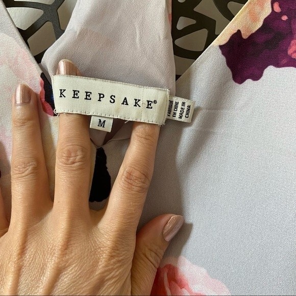 Keepsake Recover Floral Print Maxi Dress M - Picture 10 of 14